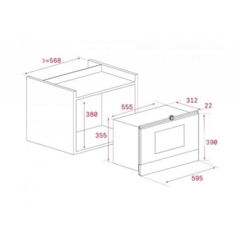 Мікрохвильова піч Teka ML 8220 BIS 112030004