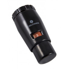 Термостатическая головка Schlosser MINI M30X15 черная (RAL 9005) 601100039