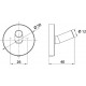 Крючок EMCO Round Black 437513300