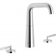 Смеситель для раковины на 3 отверстия Nobili Likid LK00211/2CR