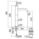Смеситель для раковины Nobili Acquerelli J AJ93128/2CR
