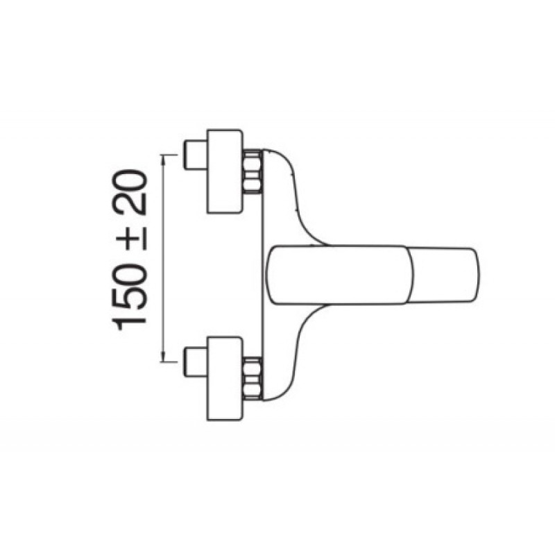 Смеситель для ванны Nobili Acqaviva W103110/1CR