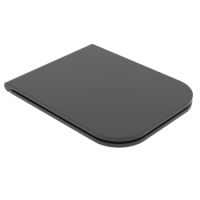Крышка для унитаза GSG BRIO Slim Soft Close black matt BRCOPRSLTICR003