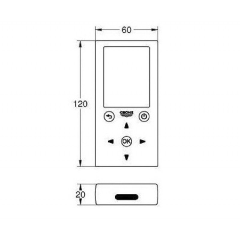 Пульт дистанційного керування Grohe 36407001
