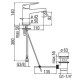 Смеситель для раковины Nobili Blues BS101118/1CR