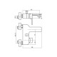 Смеситель для ванны Valvex LOFT GOLD 2455810