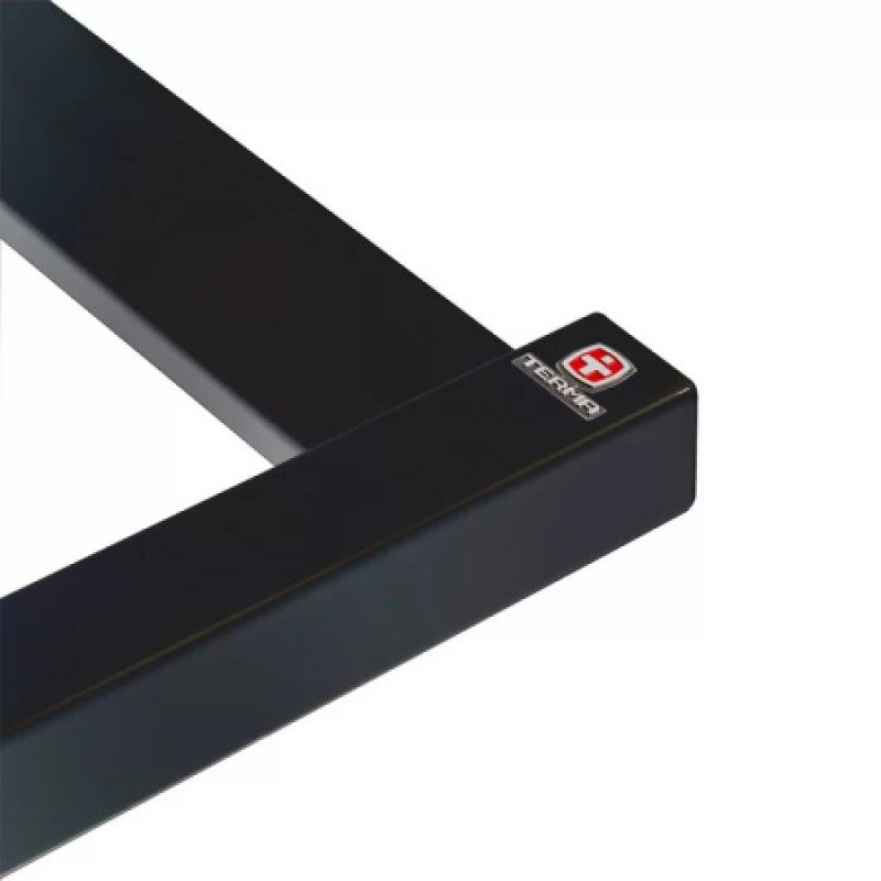 Полотенцесушитель Terma Vivo One 910-400 (soft 9005) + DRY скрытый (300 W) E1