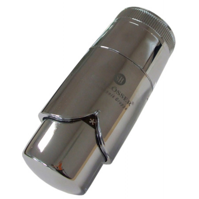 Термостатическая головка Schlosser BRILLANT DZ (Danfoss RA-N) хром 600500007