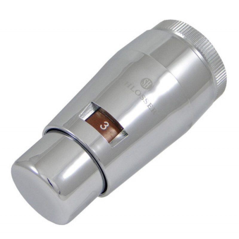 Термостатическая головка Schlosser MINI (M30X15) хром 601100034