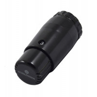 Термостатическая головка Schlosser MINI Diamant M30X15 черная (RAL 9005) 601100033R9005