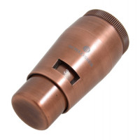 Термостатическая головка Schlosser MINI M30x15 античная медь 601100037