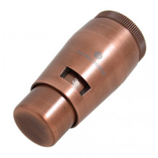 Термостатическая головка Schlosser MINI M30x15 античная медь 601100037