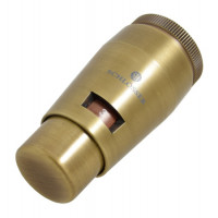 Термостатична головка Schlosser MINI M30x15 антична латунь 601100038