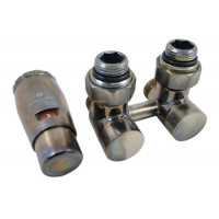 Комплект эксклюзивных узлов угловой GZ 3/4 x M 22х15 термоголовка Mini Technoline 601000072