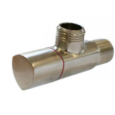 Кран сантехнический Schlosser угловой DN15 1/2" GZ x 1/2" GZ сталь 606000022