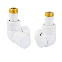 Комплект з ручним регулюванням Schlosser LUX осьовий лівий GZ 1/2 х 16x2 mm PEX білий 606300008