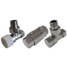 Комплект термостатичний Schlosser Elegant кутовий GZ 1/2 x 16x2 mm PEX хром 604200014