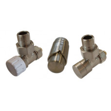 Комплект термостатический Schlosser Elegant угловой GZ 1/2 x GW 1/2 сталь 604200126