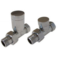 Комплект Schlosser Elegant з ручним регулюванням прямий GZ 1/2 x 15mm Cu хром 604200023