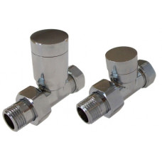 Комплект Schlosser Elegant с ручным регулированием прямой GZ 1/2 x 16x2 mm PEX хром 604200024