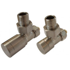 Комплект Schlosser Elegant с ручным регулированием угловой GZ 1/2 x 15mm Cu сталь 604200045