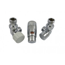 Комплект термостатический Schlosser Elegant Mini осевой GZ 1/2 x M22x15 хром (М30х15) 603400051