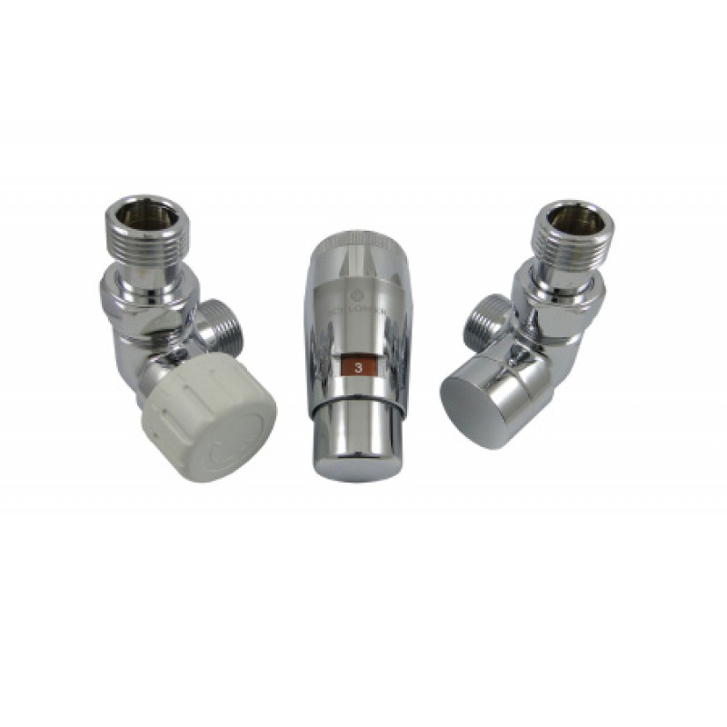 Комплект термостатический Schlosser Elegant Mini осевой GZ 1/2 x M22x15 хром (М30х15) 603400051