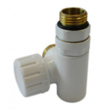 Термостатический Клапан Schlosser Combi Plusосевой правый GZ 1/2 x 16x2 mm PEX белый 604900002