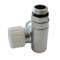Термостатический Клапан Schlosser Combi Plusосевой правый GZ 1/2 x 16x2 mm PEX сатин 604900014