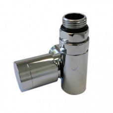 Клапан с ручным регулированием Schlosser Combi Plusосевой правый GZ 1/2 x 15 mm Cu хром 604900057