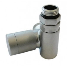 Клапан с ручным регулированием Schlosser Combi Plusосевой правый GZ 1/2 x 15 mm Cu сатин 604900063