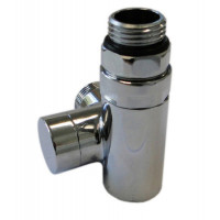 Клапан обратного потока Schlosser Combi Plusосевой правый GZ 1/2 x 15 mm Cu хром 605000007
