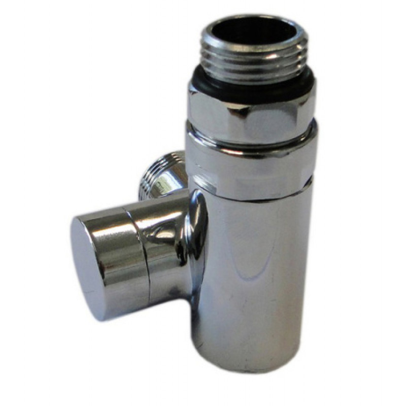 Клапан зворотного потоку Schlosser Combi Plus осьовий правий GZ 1/2 x 15 mm Cu хром 605000007