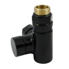 Клапан обратного потока Schlosser Combi Plusосевой правый GZ 1/2 x 15 mm Cu черный (RAL9005) 605000037