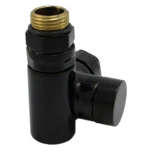 Клапан обратного потока Schlosser Combi Plusосевой левый GZ 1/2 x 15 mm Cu черный (RAL9005) 605000040