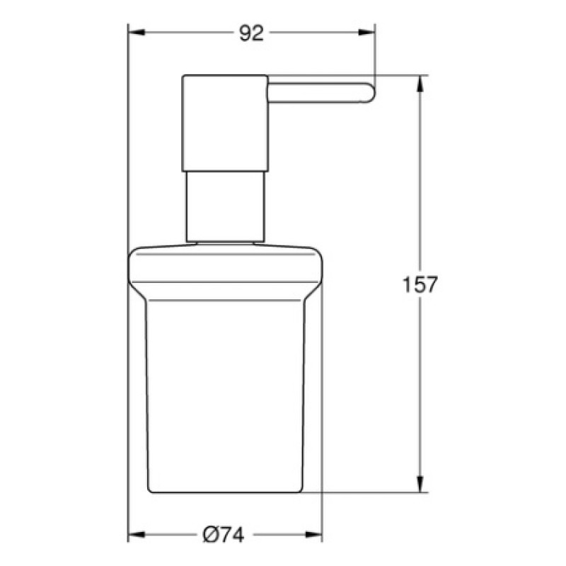 Дозатор жидкого мыла Grohe Essentials 40394GN1