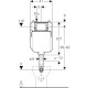 Бачок скрытого монтажа Geberit Sigma 8 см, 6/3 литра