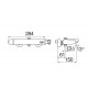 Смеситель для ванны Nobili Sky SY97110/1CR