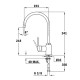 Смеситель для кухни Teka SP 995 55995020CN