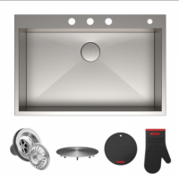 Кухонна мийка KRAUS Pax KP1TS33S-4