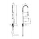 Змішувач для кухні Kraus Artec Pro KPF-1603CH