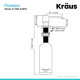 Диспенсер для моющего средства Kraus, хром, KSD-32CH