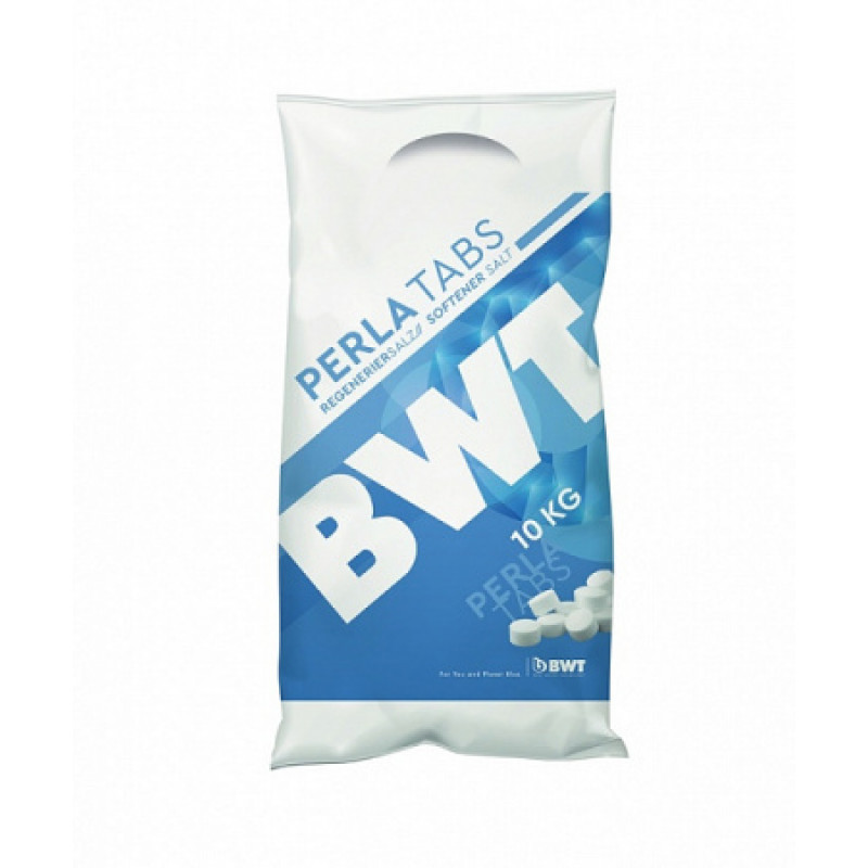 Соль таблетированная BWT для регенерации ионообменных смол (уп. 10 кг.) 51999