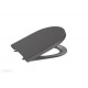 Крышка для унитаза ROCA Inspira Round Soft Close Supralit black matt A80152C64B