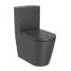 Кришка для унітазу ROCA Inspira Round Soft Close Supralit black matt A80152264B