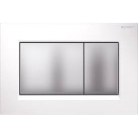 Клавіша змиву Geberit Sigma 30 білий/хром матовий 115.883.KL.1