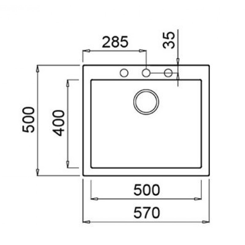 Кухонна мийка TEKA FORSQUARE 115230005