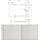 Душевой поддон RADAWAY Teos F 2100x900x40 HTF21090-74