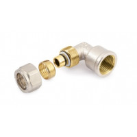 Кут GENERAL FITTINGS 16х1/2" з внутрішнім різьбленням