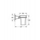 Склянка Grohe Grandera 40626IG0